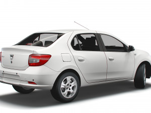dacia logan 2019 3D Модель