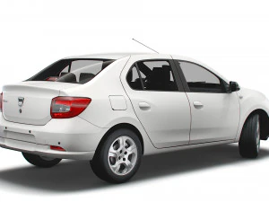 dacia logan 2019 3D Model