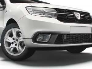 dacia logan 2019 3D Модель
