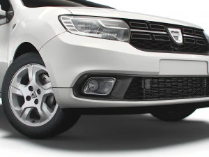 dacia logan 2019 3D Model