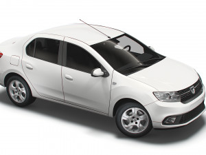 dacia logan 2019 3D Модель