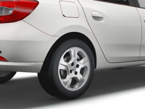 dacia logan 2019 3D Модель