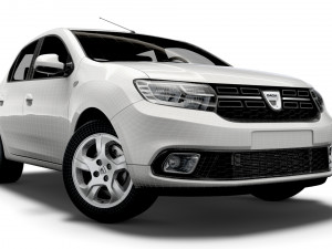 dacia logan 2019 3D Модель