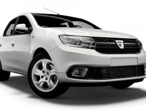 dacia logan 2019 3D Model