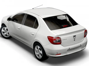 dacia logan 2019 3D Model