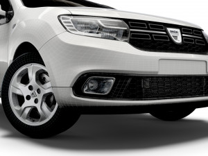 dacia logan 2019 3D Модель