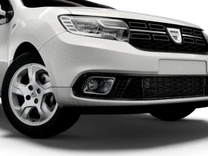 dacia logan 2019 3D Model
