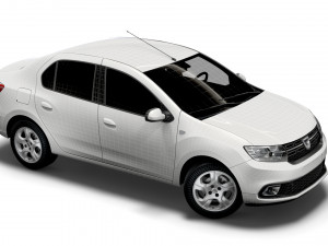 dacia logan 2019 3D Модель
