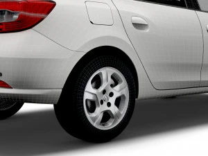 dacia logan 2019 3D Model