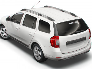 dacia logan mcv 2019 3D Модель