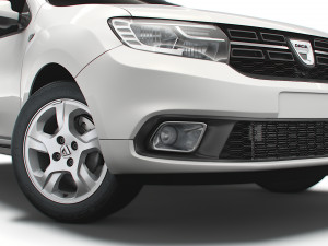 dacia logan mcv 2019 3D Модель