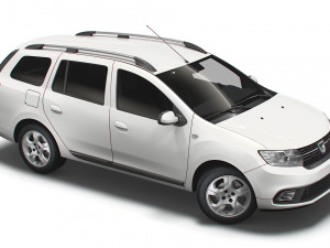 dacia logan mcv 2019 3D Модель