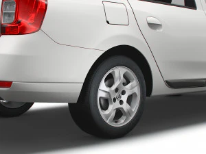 dacia logan mcv 2019 3D Model