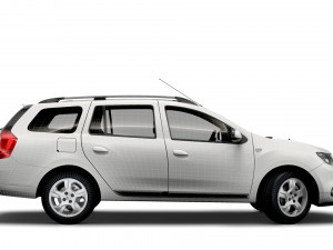 dacia logan mcv 2019 3D Модель