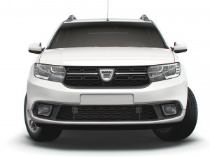 dacia logan mcv van 2019 Modello 3D