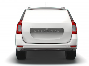dacia logan mcv van 2019 Modello 3D