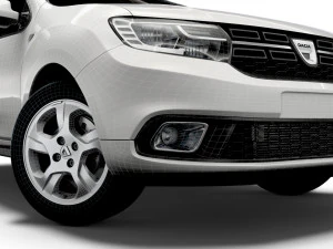 dacia logan mcv van 2019 3D Model
