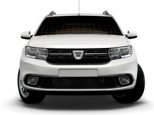 dacia logan mcv van 2019 Modello 3D