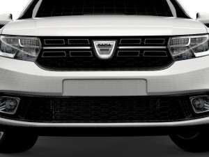 dacia logan mcv van 2019 Modello 3D