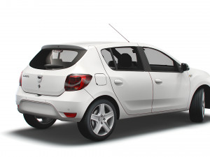 dacia sandero 2019 3D मॉडल