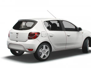 dacia sandero 2019 3D Model