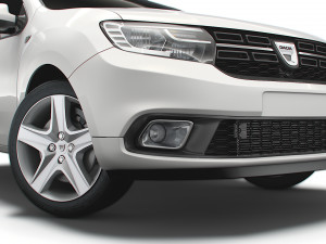 dacia sandero 2019 3D मॉडल