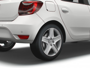 dacia sandero 2019 3D मॉडल