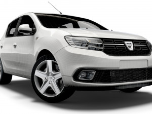 dacia sandero 2019 3D मॉडल