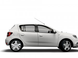 dacia sandero 2019 3D मॉडल