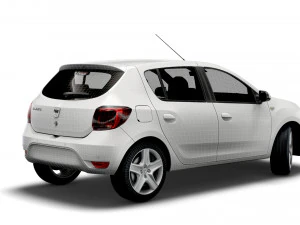 dacia sandero 2019 3D Model