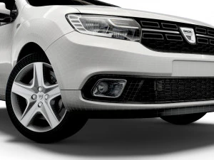 dacia sandero 2019 3D Model