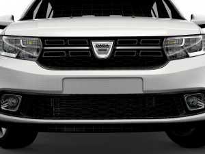 dacia sandero 2019 3D मॉडल