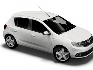 dacia sandero 2019 3D मॉडल