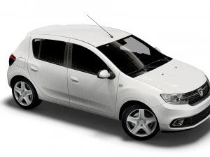 dacia sandero 2019 3D Model