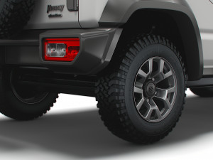 suzuki jimny allgrip long wheelbase 2022 3D मॉडल