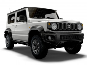suzuki jimny allgrip long wheelbase 2022 3D मॉडल