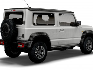 suzuki jimny allgrip long wheelbase 2022 3D मॉडल