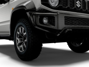 suzuki jimny allgrip long wheelbase 2022 3D मॉडल