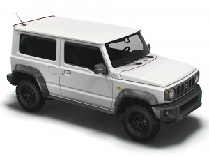 suzuki jimny jc long wheelbase 2022 3D Модель