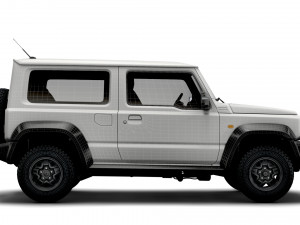 suzuki jimny jc long wheelbase 2022 3D Модель