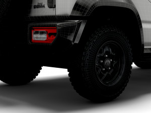 suzuki jimny jc long wheelbase 2022 3D Модель