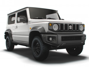 suzuki jimny jl long wheelbase 2022 3D Model