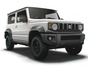 suzuki jimny jl wheelbase panjang 2022 Model 3D