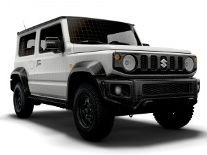 suzuki jimny jl long wheelbase 2022 Model 3D