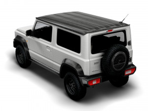 suzuki jimny jl long wheelbase 2022 Model 3D