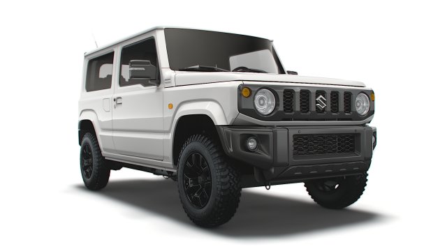 suzuki jimny xc long wheelbase 2022 Model 3D .c4d .max .obj .3ds .fbx .stl .blend