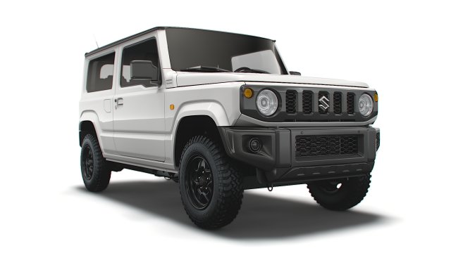 suzuki jimny xg long wheelbase 2022 Modelo 3D .c4d .max .obj .3ds .fbx .stl .blend 
