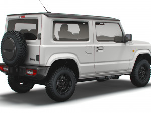 suzuki jimny xg long wheelbase 2022 Modelo 3D