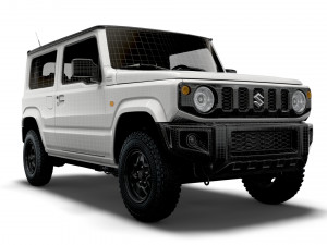 suzuki jimny xg long wheelbase 2022 Modelo 3D