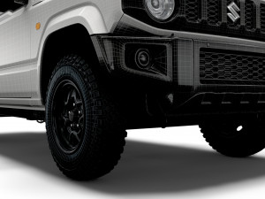 suzuki jimny xg long wheelbase 2022 Modelo 3D